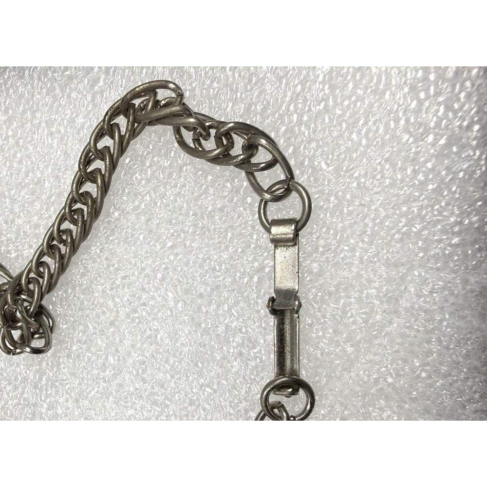 Vintage Horses Equestrian Themed Round Medallion Silver Toned Necklace - Picture 6 of 9